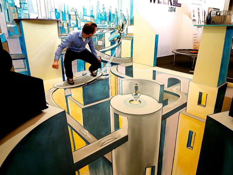 3D Street Art at Erasmus Future X