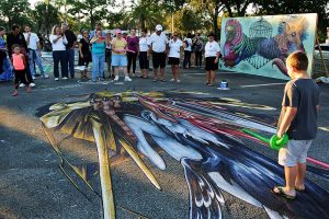 3d-streetpainting-chalk-festival-venice-florida-3d-terror-bird-remko-van-schaik-3