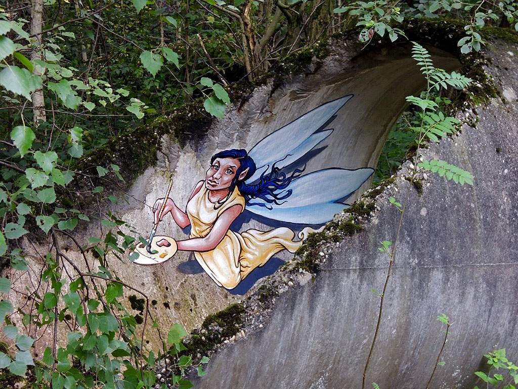 3D StreetArt at WoodArt Krefeld 2015