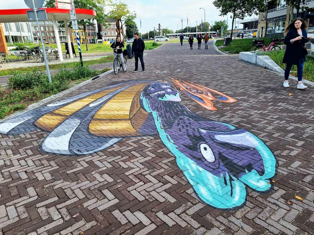 3D Streetpainting 3D Naate Raaf